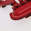 Secondhand Fendi Baguette Red Leather Accessories