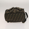 Secondhand Fendi Zucca Brown Canvas Bag