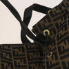 Secondhand Fendi Zucca Brown Canvas Bag