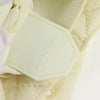 Secondhand Bottega Veneta Cassette White Nylon Bag