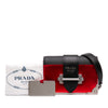 Prada Saffiano Trimmed Metallic Vitello Cahier Bag Secondhand