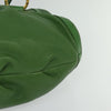 Secondhand Bulgari Chandra Green Leather Bag