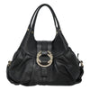 Secondhand Bulgari Chandra Black Leather Bag