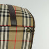 Secondhand Burberry Haymarket Beige Canvas Bag