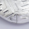 Secondhand Fendi FF Silver Leather Bag
