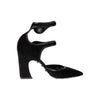 Secondhand Louis Vuitton Royal Pumps Double Straps Block Heels - '10s
