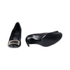 Secondhand Roger Vivier Trompette Metal Buckle Pumps - '20s