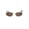 Secondhand Dolce & Gabbana Ivory Acetate Sunglasses - '90s