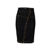 Secondhand Alaïa Black Denim Tailleur - '80s
