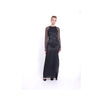 Secondhand Gianfranco Ferré Mesh Shimmer Long Dress - '00s