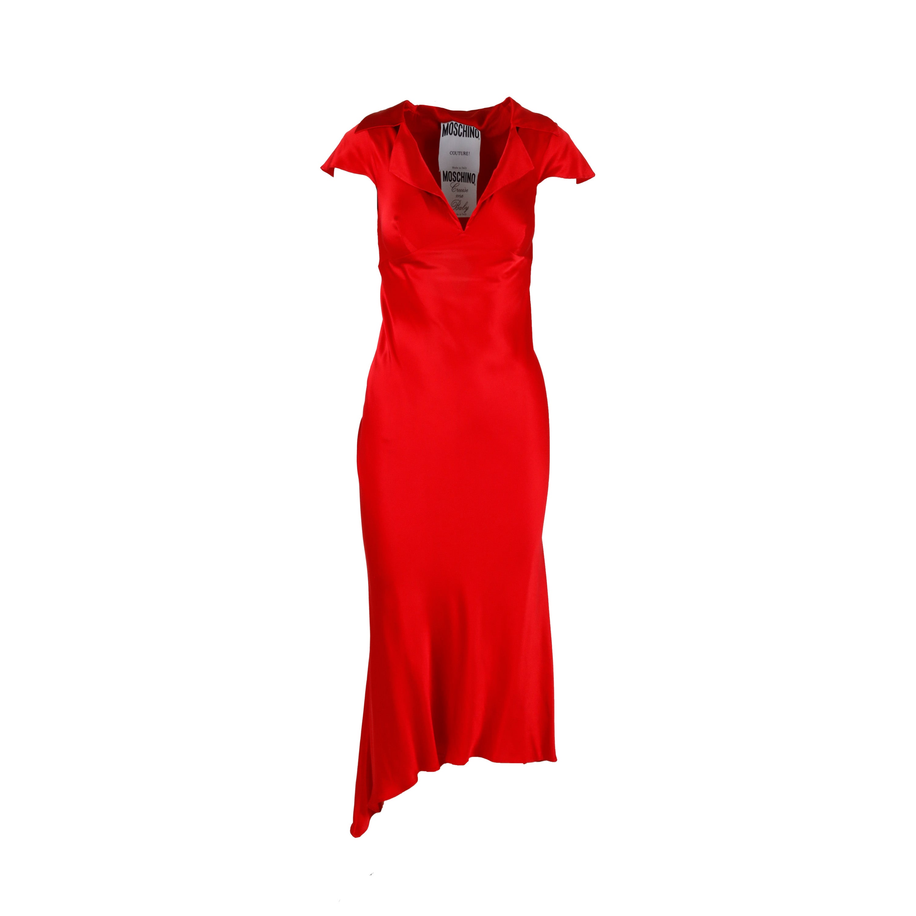 Moschino Couture Cruise Me Baby Silk Dress - '90s | Luxury Vintage | Her-Age Moschino Couture Cruise Me Baby Silk Dress - '90s | Luxury Vintage | Her-Age