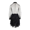 Secondhand Red Valentino Collared Ruffle Lace Dress - '10s