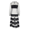 Secondhand Red Valentino Sheer Lace Maxi Dress - '10s