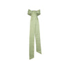 Secondhand Collection Privée Green Stone Suede Belt - '00s