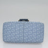 Secondhand Fendi Baguette Blue Canvas Bag