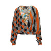 Secondhand Louis Vuitton X Grace Coddington Multipattern Top - '10s