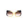 Secondhand Christian Dior Ombre Square Optyl Sunglasses - '70s