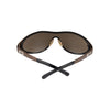 Secondhand Gucci Metallic Shield Sunglasses - '90s