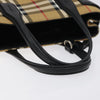 Secondhand Burberry The Banner Beige Canvas Bag
