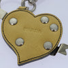Prada Charm Logo Key Ring Saffiano Leather