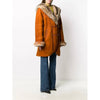 A.N.G.E.L.O. Vintage Cult Orange Brown Suede Coat - '80s Second hand