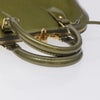 Secondhand Louis Vuitton Alma Beige Patent Leather Bag