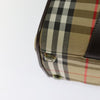 Secondhand Burberry Haymarket Beige Canvas Bag