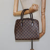 Secondhand Louis Vuitton Triana Brown Canvas Bag