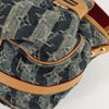 Secondhand Louis Vuitton Pleaty Blue Denim - Jeans Bag