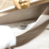 Secondhand Chanel Logo CC Gold Leather Bag