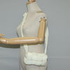 Secondhand Bottega Veneta Cassette White Nylon Bag