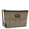 Secondhand Burberry Nova Check Beige Canvas Bag