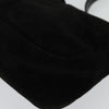 Secondhand Fendi Mamma Baguette Black Suede Bag