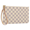 Secondhand Louis Vuitton Neverfull White Canvas Bag