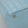 Secondhand Chanel Travel line Blue Nylon Bag