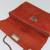Secondhand Chanel Chocolate bar Red Suede Bag