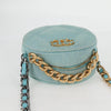 Secondhand Chanel Ronde Blue Canvas Bag