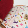 Secondhand Louis Vuitton Gracie White Canvas Bag