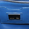 Secondhand Fendi Bebaguette Blue Leather Bag