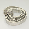 Secondhand Dior Diorever Silver Leather Bag