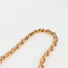 Secondhand Chanel Logo CC Gold Leather Bag