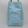 Secondhand Chanel Travel line Blue Nylon Bag