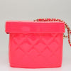 Secondhand Chanel Vanity Pink Patent Leather Bag
