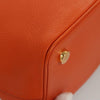 Secondhand Louis Vuitton Lockit Orange Leather Bag