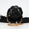 Secondhand Chanel Camélia Black Patent Leather Bag