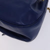 Secondhand Céline Seau Blue Leather Bag
