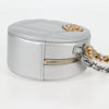 Secondhand Chanel Ronde Silver Leather Bag