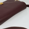 Secondhand Cartier Must line Burgundy Leather Bag