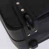Secondhand Prada Triangle Logo Black Leather Bag