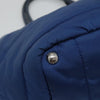 Secondhand Prada Tessuto Blue Synthetic Bag